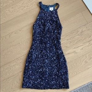 Parker mini sequin dress XS